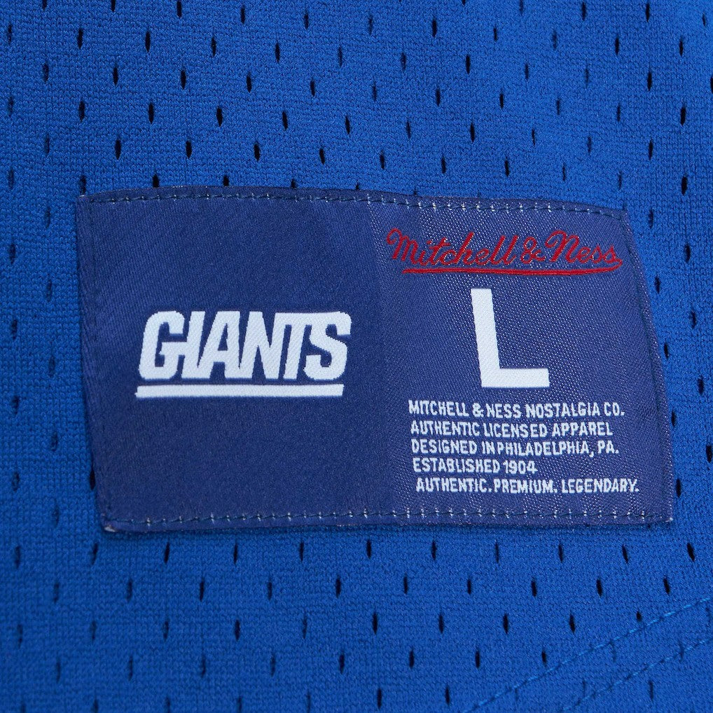 Lawrence Taylor New York Giants Retired Player Name & Number Mesh Top Royal