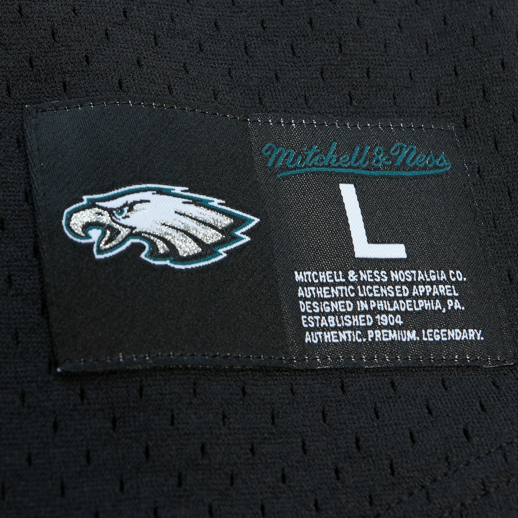Brian Dawkins Philadelphia Eagles Retired Player Name & Number Mesh Top Black