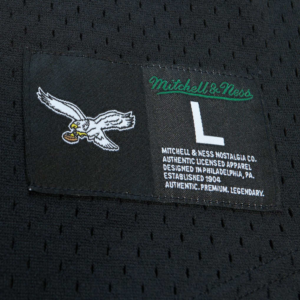 Randall Cunningham Philadelphia Eagles Retired Player Name & Number Mesh Top Black