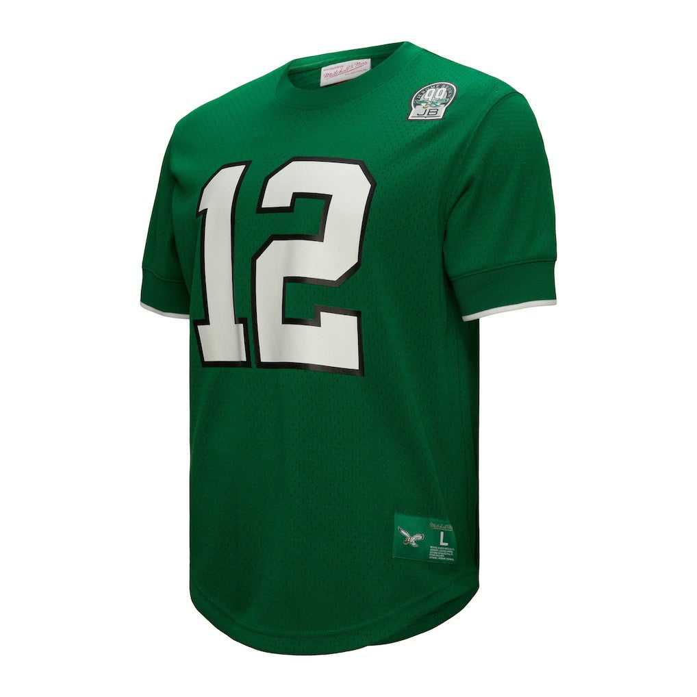 Randall Cunningham Philadelphia Eagles Retired Player Name & Number Mesh Top Kelly Green