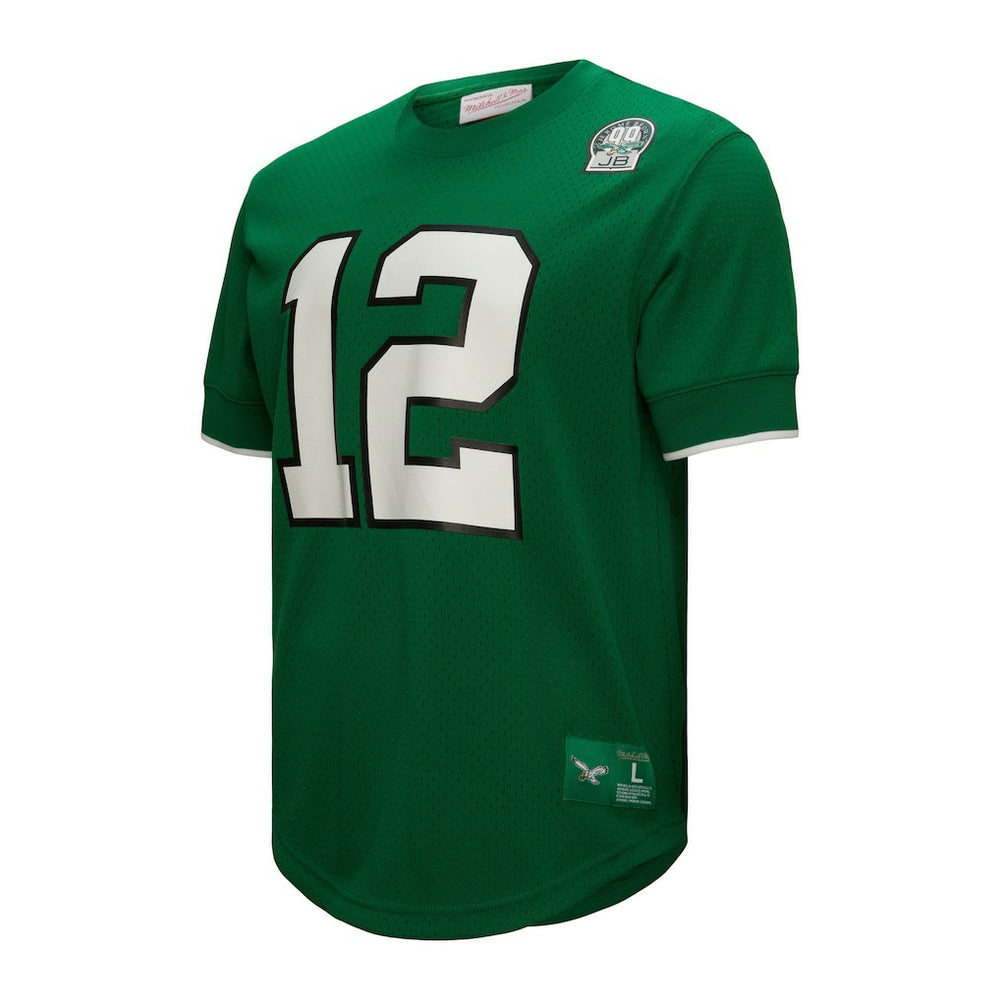 Randall Cunningham Philadelphia Eagles Retired Player Name & Number Mesh Top Kelly Green
