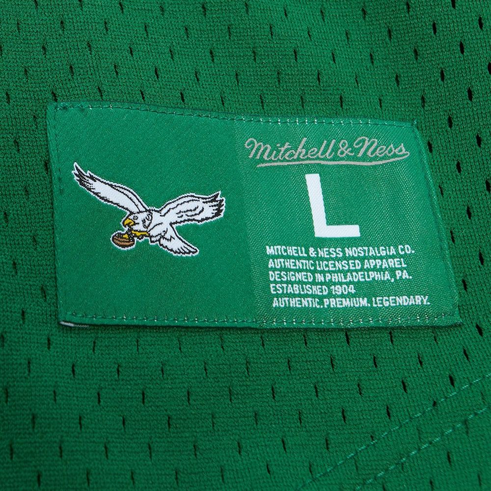 Randall Cunningham Philadelphia Eagles Retired Player Name & Number Mesh Top Kelly Green