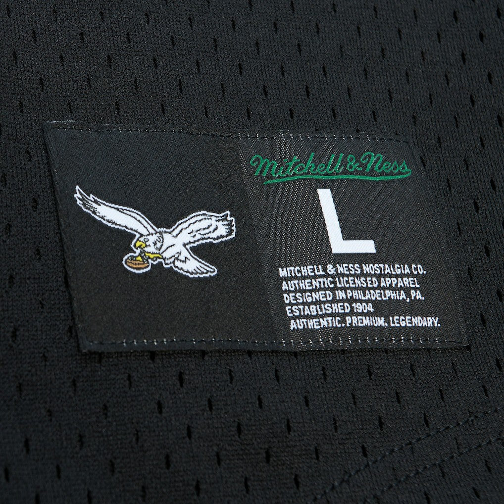 Reggie White Philadelphia Eagles Retired Player Name & Number Mesh Top Black