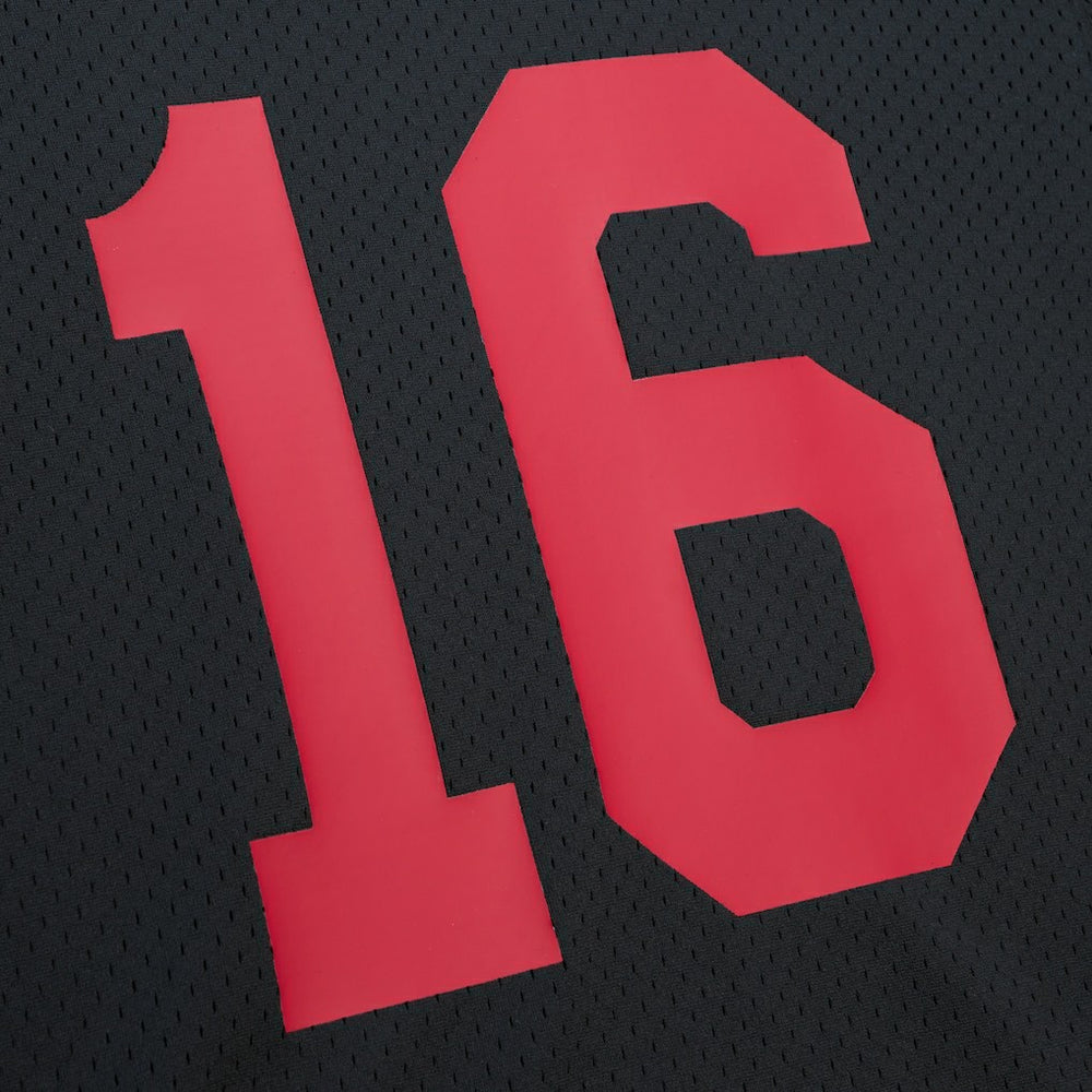 Joe Montana San Francisco 49ers Retired Player Name & Number Mesh Top Black