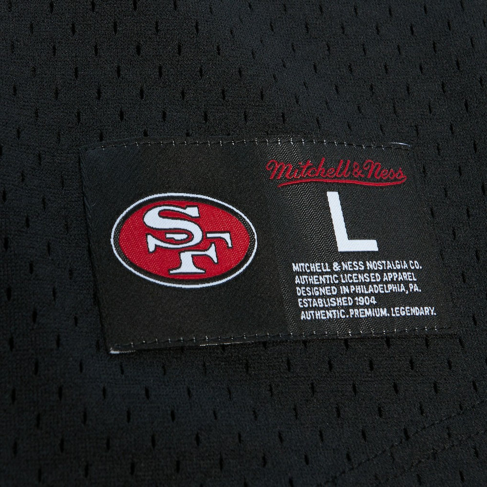 Steve Young San Francisco 49ers Retired Player Name & Number Mesh Top Black