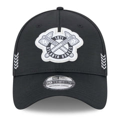 Atlanta Braves New Era 2024 Clubhouse 39THIRTY Flex Hat - Black Hats