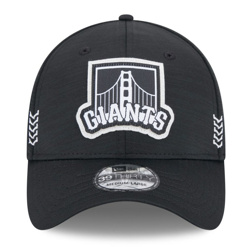 San Francisco Giants New Era 2024 Clubhouse 39THIRTY Flex Hat - Black Hats