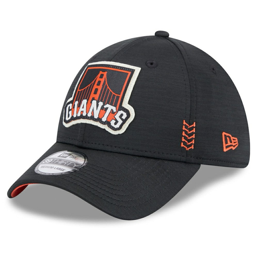 San Francisco Giants New Era 2024 Clubhouse 39THIRTY Flex Hat - Black Hats