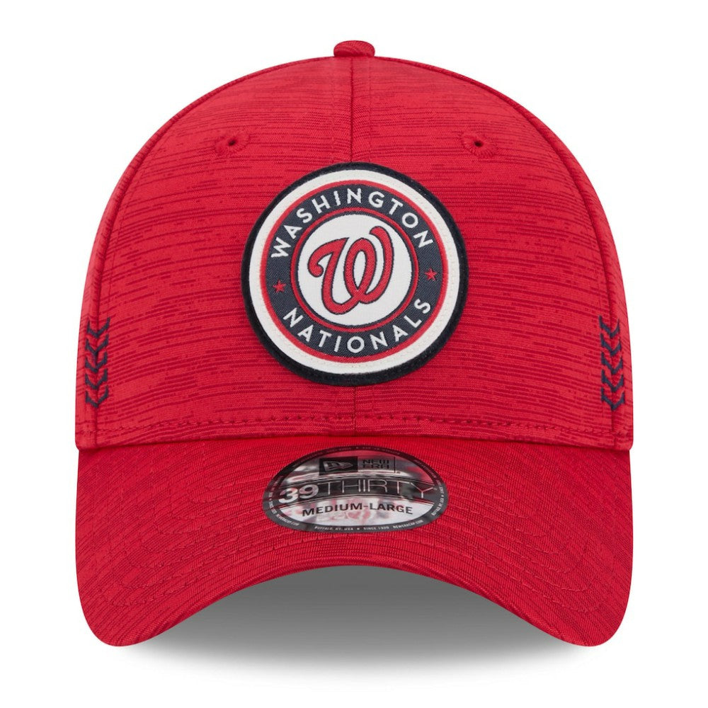 Washington Nationals New Era 2024 Clubhouse 39THIRTY Flex Hat - Red Hats