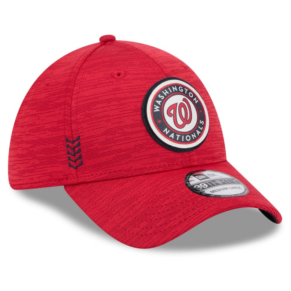 Washington Nationals New Era 2024 Clubhouse 39THIRTY Flex Hat - Red Hats