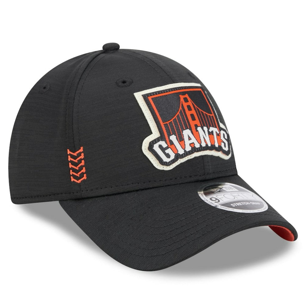 San Francisco Giants New Era 2024 Clubhouse 9FORTY Adjustable Hat - Black Hats