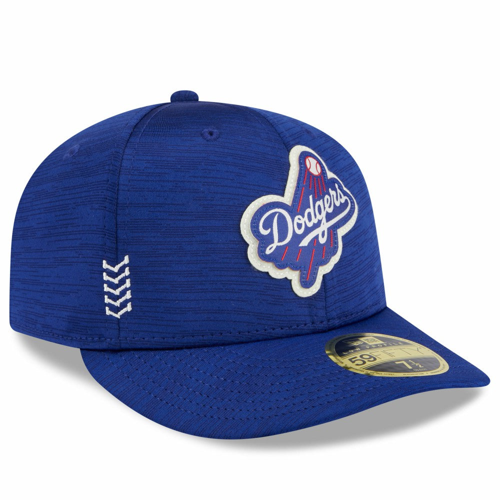 Los Angeles Dodgers New Era 2024 Clubhouse Low Profile 59FIFTY Fitted Hat - Royal Hats