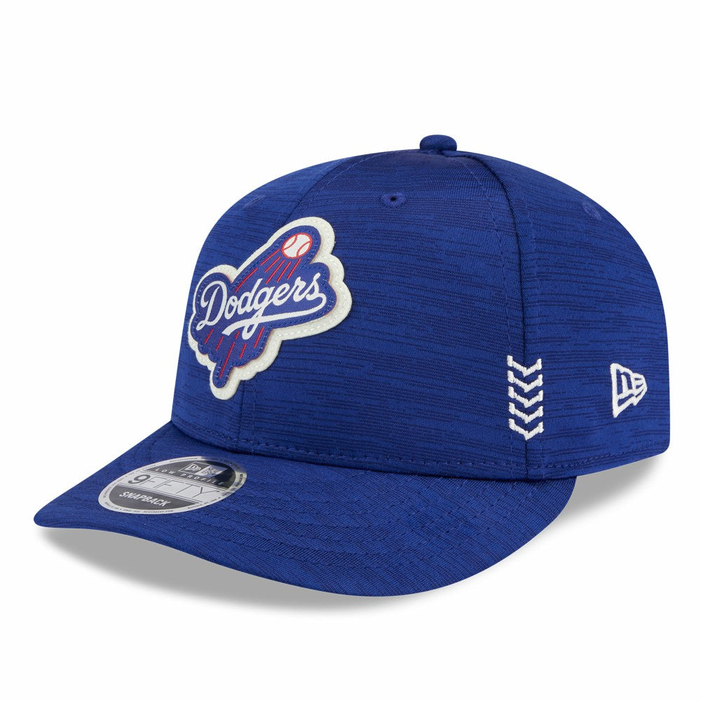 Los Angeles Dodgers New Era 2024 Clubhouse Low Profile 9FIFTY Snapback Hat - Royal Hats