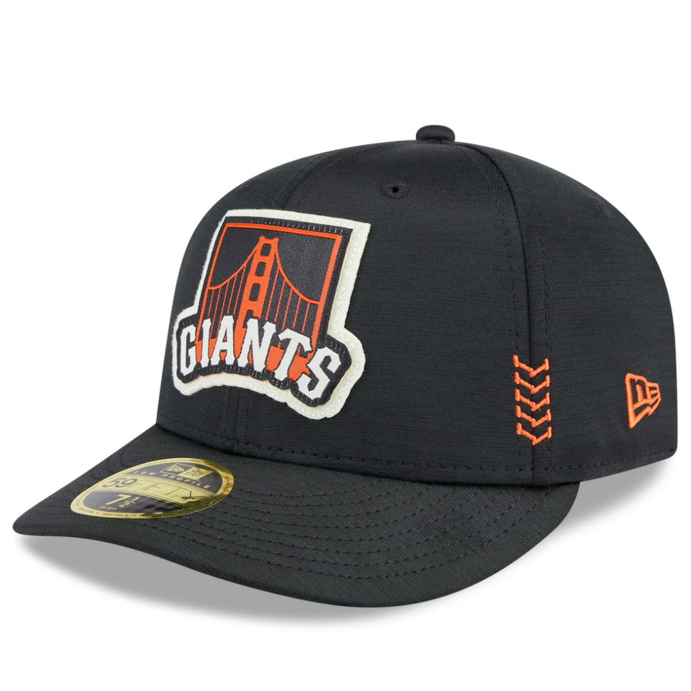 San Francisco Giants New Era 2024 Clubhouse Low Profile 59FIFTY Fitted Hat - Black Hats