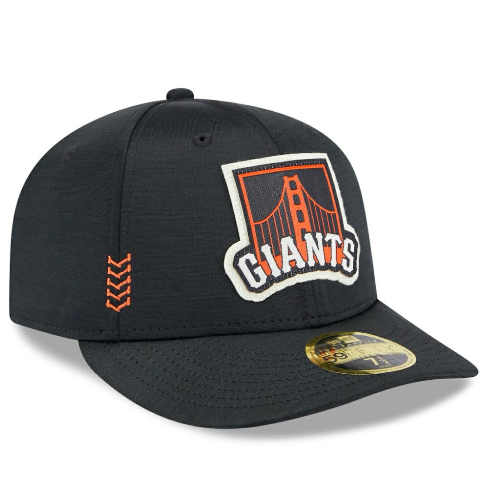 San Francisco Giants New Era 2024 Clubhouse Low Profile 59FIFTY Fitted Hat - Black Hats
