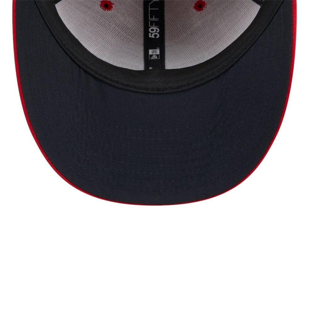 Washington Nationals New Era 2024 Clubhouse Low Profile 59FIFTY Fitted Hat - Red Hats