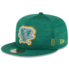 Athletics New Era 2024 Clubhouse 59FIFTY Fitted Hat - Green Hats