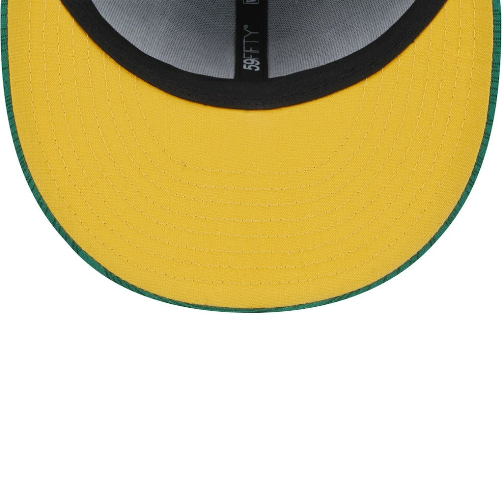 Athletics New Era 2024 Clubhouse 59FIFTY Fitted Hat - Green Hats
