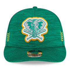 Athletics New Era 2024 Clubhouse Low Profile 9FIFTY Snapback Hat - Green Hats