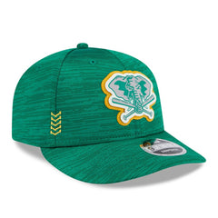 Athletics New Era 2024 Clubhouse Low Profile 9FIFTY Snapback Hat - Green Hats