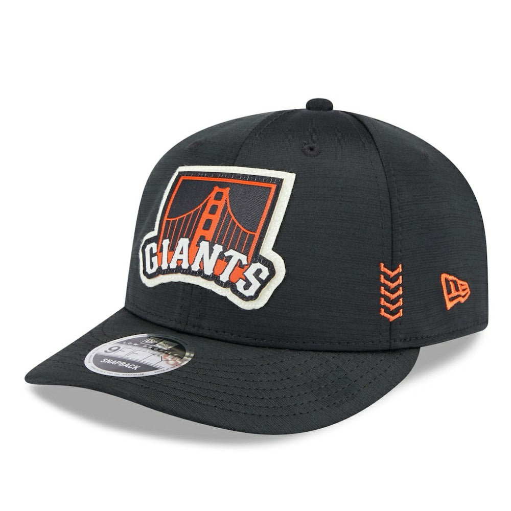 San Francisco Giants New Era 2024 Clubhouse Low Profile 9FIFTY Snapback Hat - Black Hats