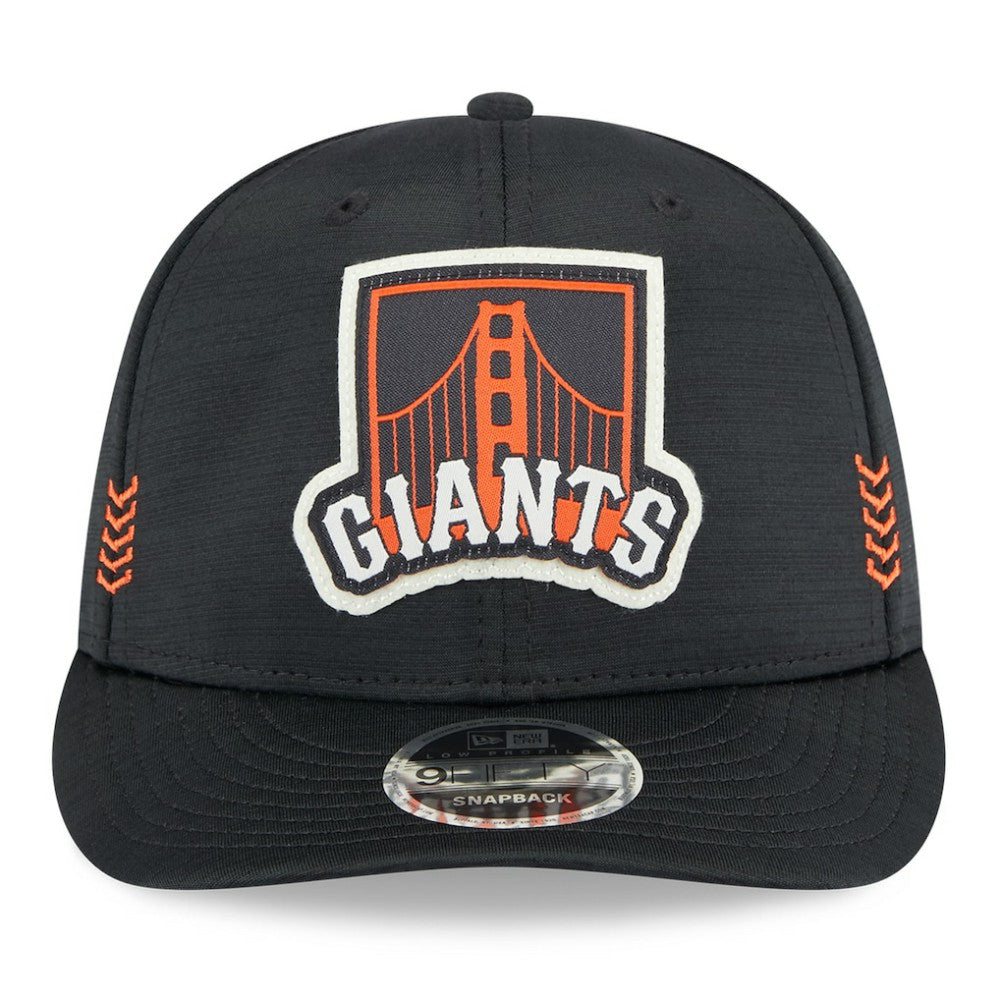 San Francisco Giants New Era 2024 Clubhouse Low Profile 9FIFTY Snapback Hat - Black Hats