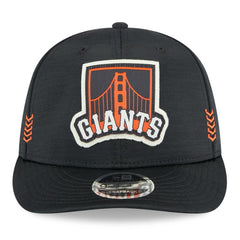 San Francisco Giants New Era 2024 Clubhouse Low Profile 9FIFTY Snapback Hat - Black Hats
