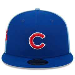 Chicago Cubs New Era Gameday Sideswipe 59FIFTY Fitted Hat - Royal/Light Blue Hats
