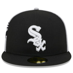 Chicago White Sox New Era Gameday Sideswipe 59FIFTY Fitted Hat - Black/Gray Hats