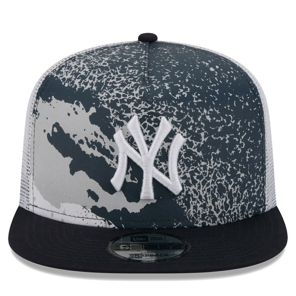 New York Yankees New Era Court Sport 9FIFTY Snapback Hat - Navy Hats