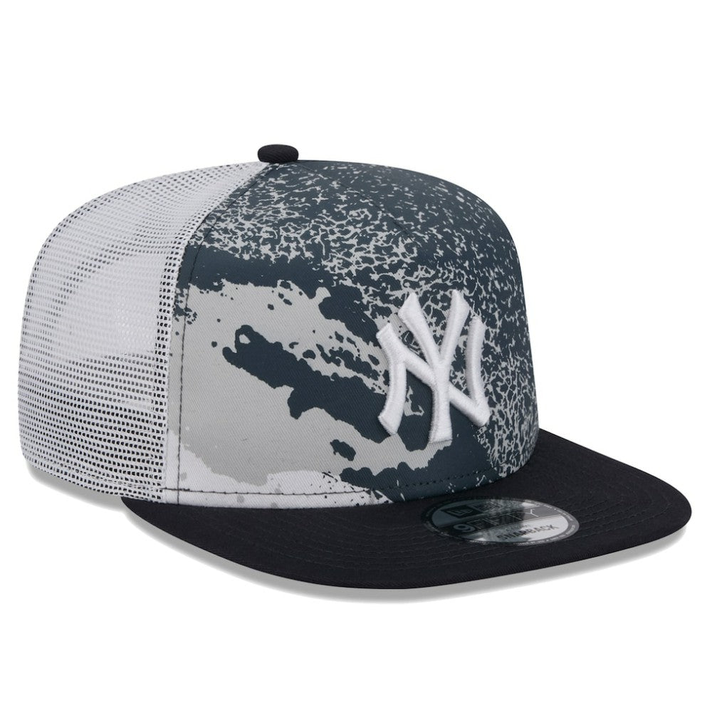 New York Yankees New Era Court Sport 9FIFTY Snapback Hat - Navy Hats