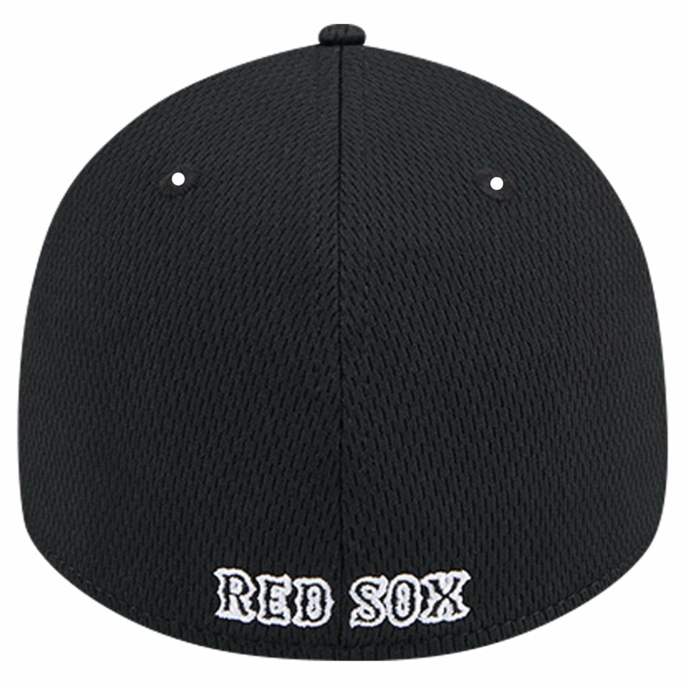 Boston Red Sox New Era Active Dash Mark 39THIRTY Flex Hat - Black Hats