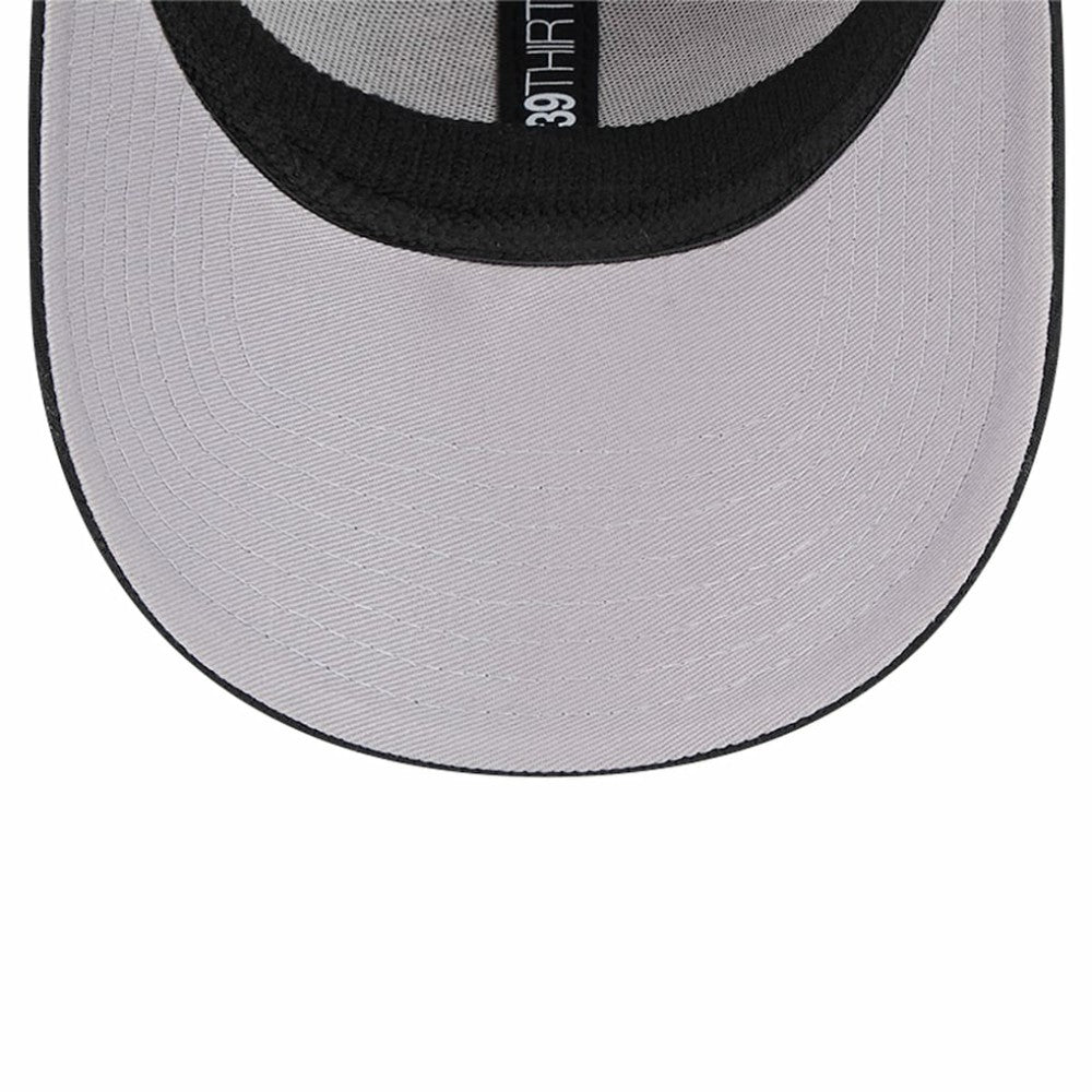 Pittsburgh Pirates New Era Active Dash Mark 39THIRTY Flex Hat - Black Hats