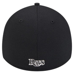 Tampa Bay Rays New Era Active Dash Mark 39THIRTY Flex Hat - Black Hats