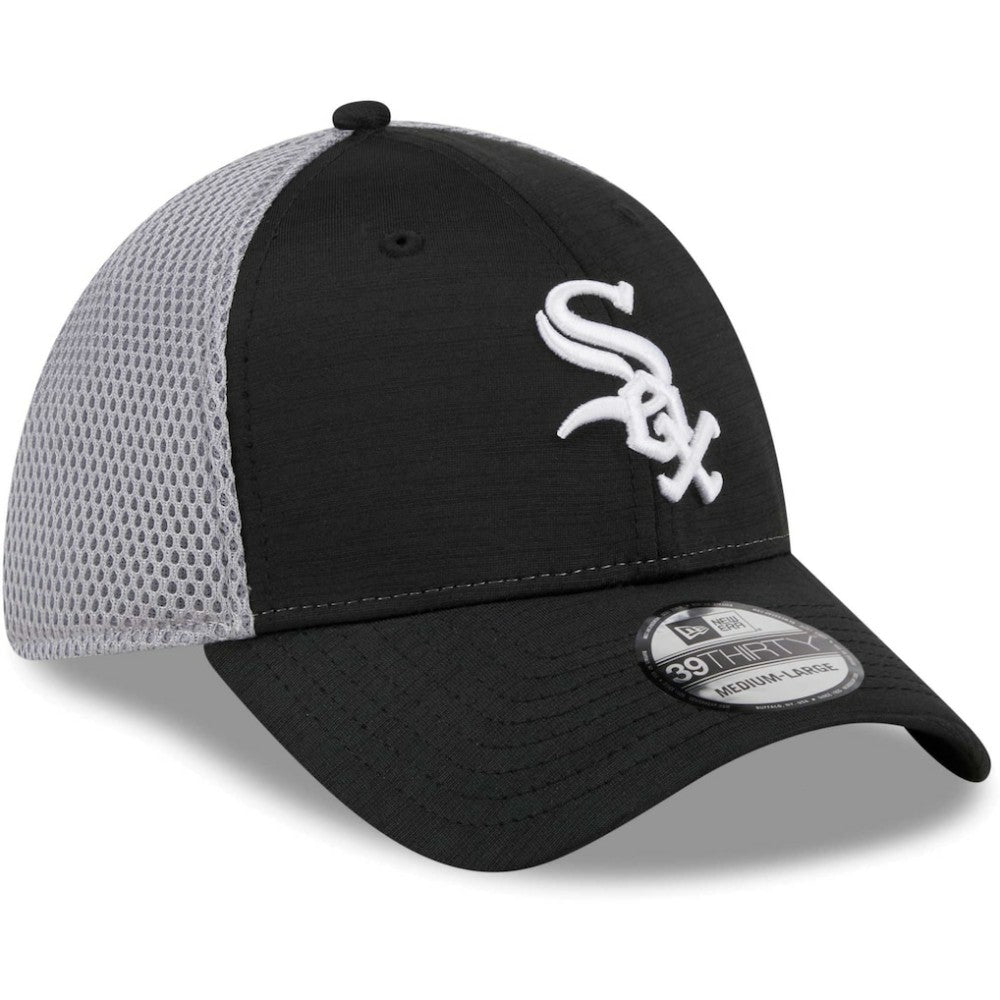 Chicago White Sox New Era Neo 39THIRTY Flex Hat - Black Hats
