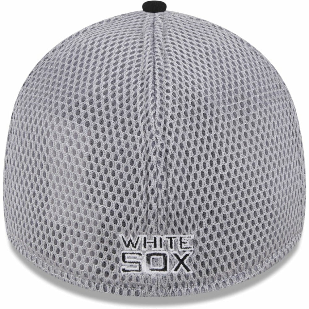 Chicago White Sox New Era Neo 39THIRTY Flex Hat - Black Hats