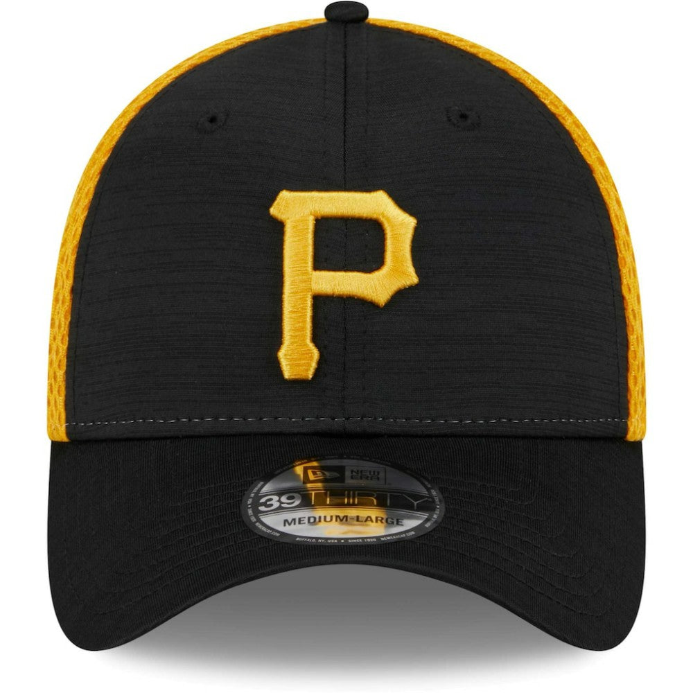Pittsburgh Pirates New Era Neo 39THIRTY Flex Hat - Black Hats