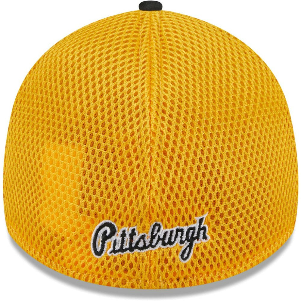 Pittsburgh Pirates New Era Neo 39THIRTY Flex Hat - Black Hats