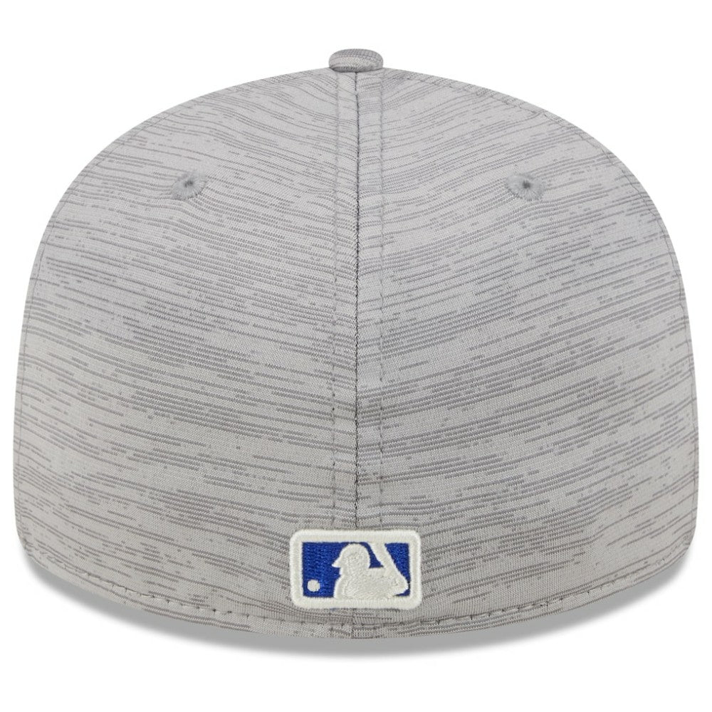 New York Mets New Era 2024 Clubhouse Low Profile 59FIFTY Fitted Hat - Gray Hats