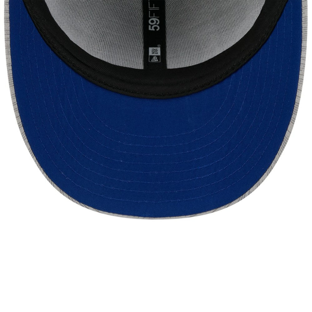 New York Mets New Era 2024 Clubhouse Low Profile 59FIFTY Fitted Hat - Gray Hats