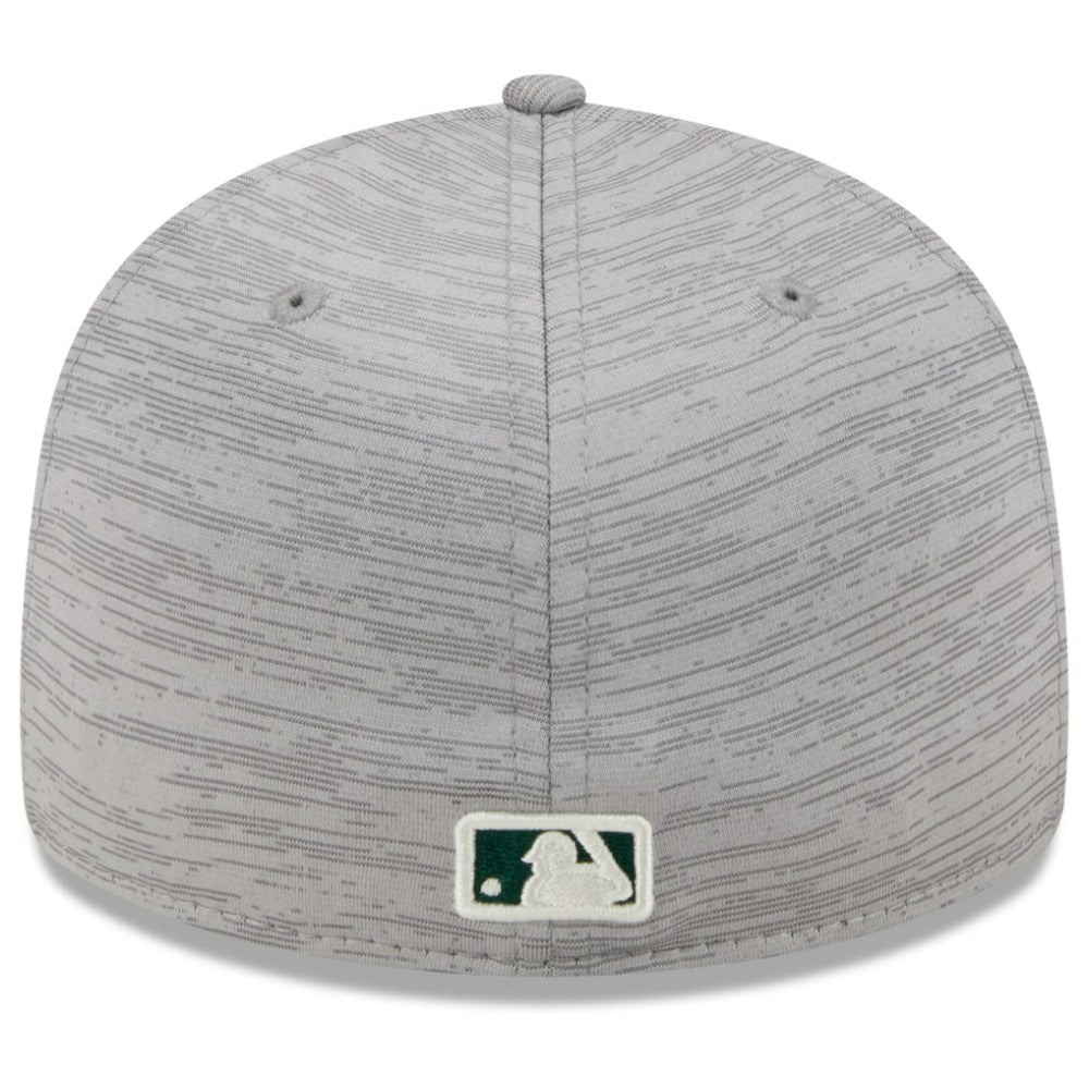 Athletics New Era 2024 Clubhouse Low Profile 59FIFTY Fitted Hat - Gray Hats