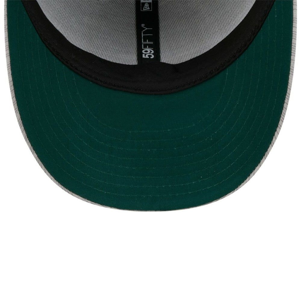 Athletics New Era 2024 Clubhouse Low Profile 59FIFTY Fitted Hat - Gray Hats