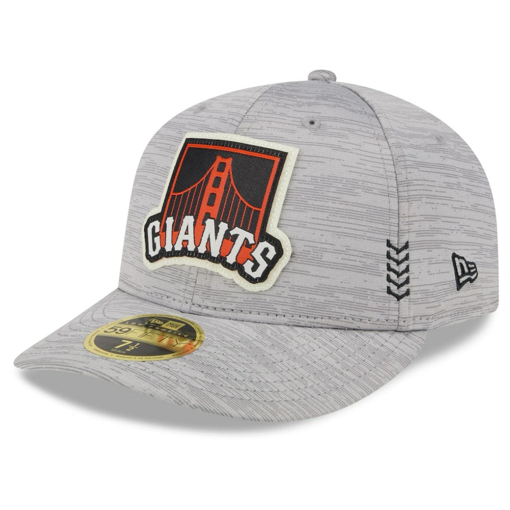 San Francisco Giants New Era 2024 Clubhouse Low Profile 59FIFTY Fitted Hat - Gray Hats