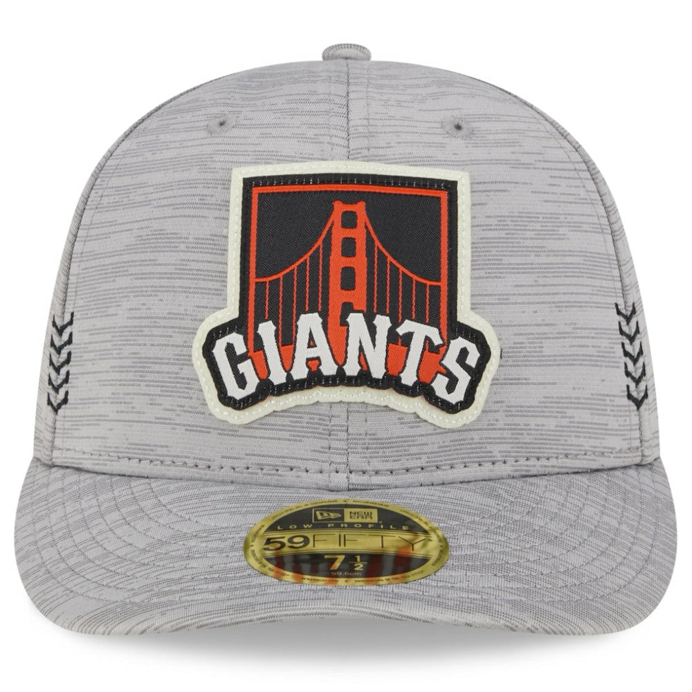 San Francisco Giants New Era 2024 Clubhouse Low Profile 59FIFTY Fitted Hat - Gray Hats