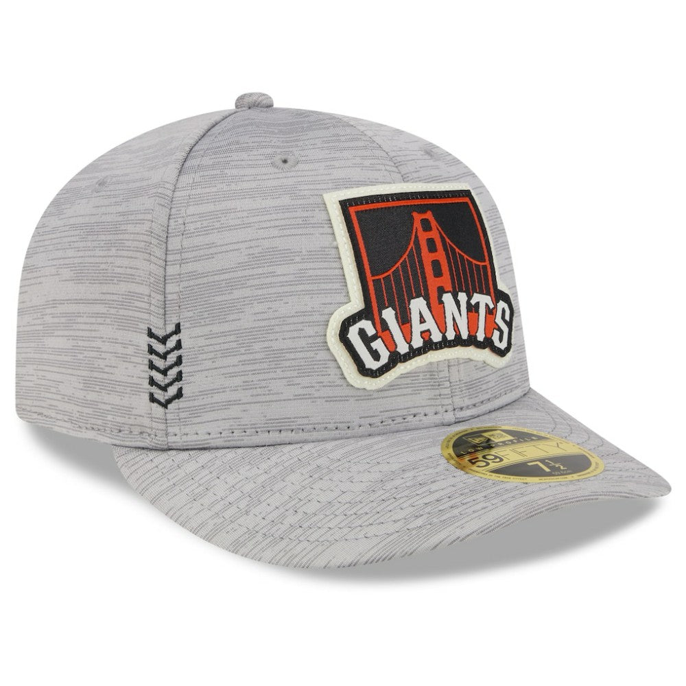 San Francisco Giants New Era 2024 Clubhouse Low Profile 59FIFTY Fitted Hat - Gray Hats