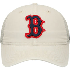 Boston Red Sox New Era Game Day 9TWENTY Adjustable Trucker Hat - Stone Hats