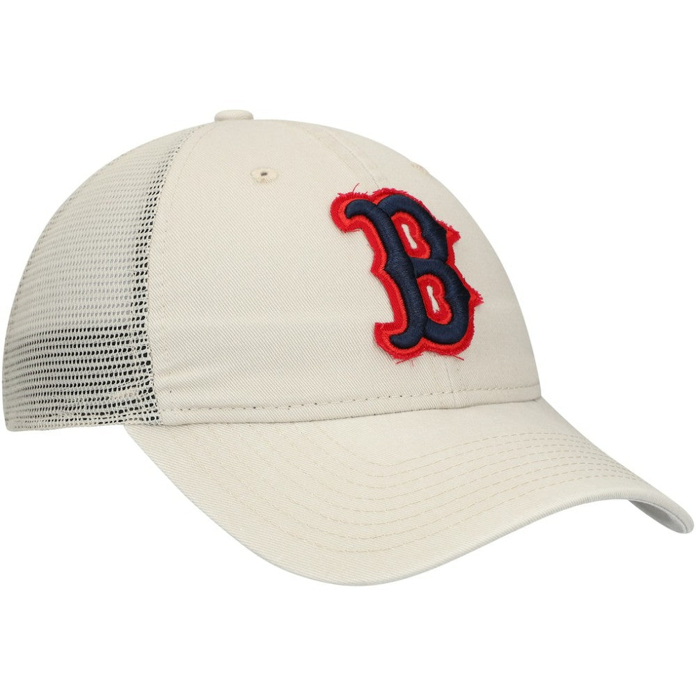 Boston Red Sox New Era Game Day 9TWENTY Adjustable Trucker Hat - Stone Hats