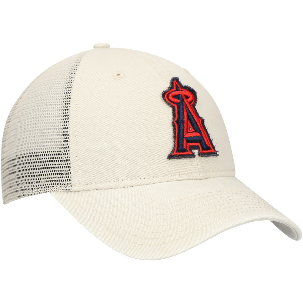 Los Angeles Angels New Era Game Day 9TWENTY Adjustable Trucker Hat - Stone Hats