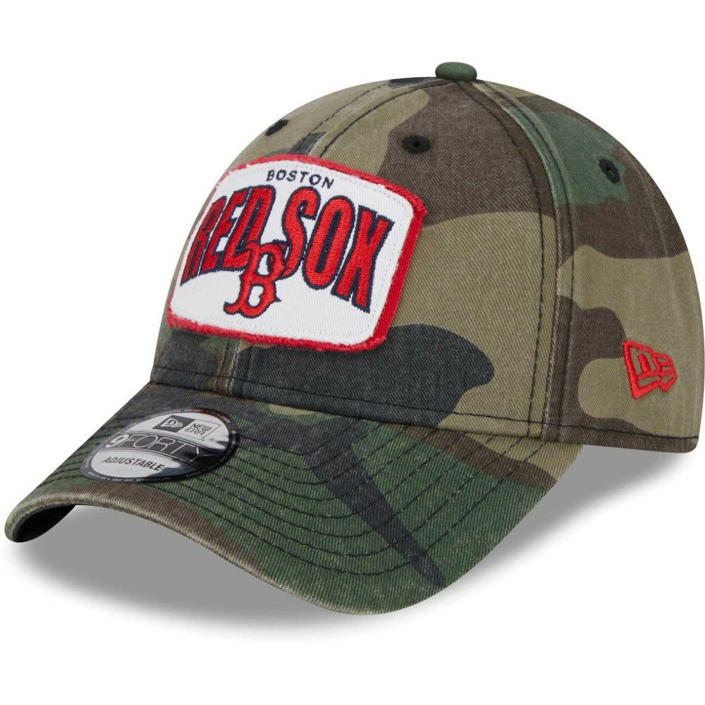 Boston Red Sox New Era Gameday 9FORTY Adjustable Hat - Camo Hats