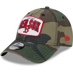 Boston Red Sox New Era Gameday 9FORTY Adjustable Hat - Camo Hats